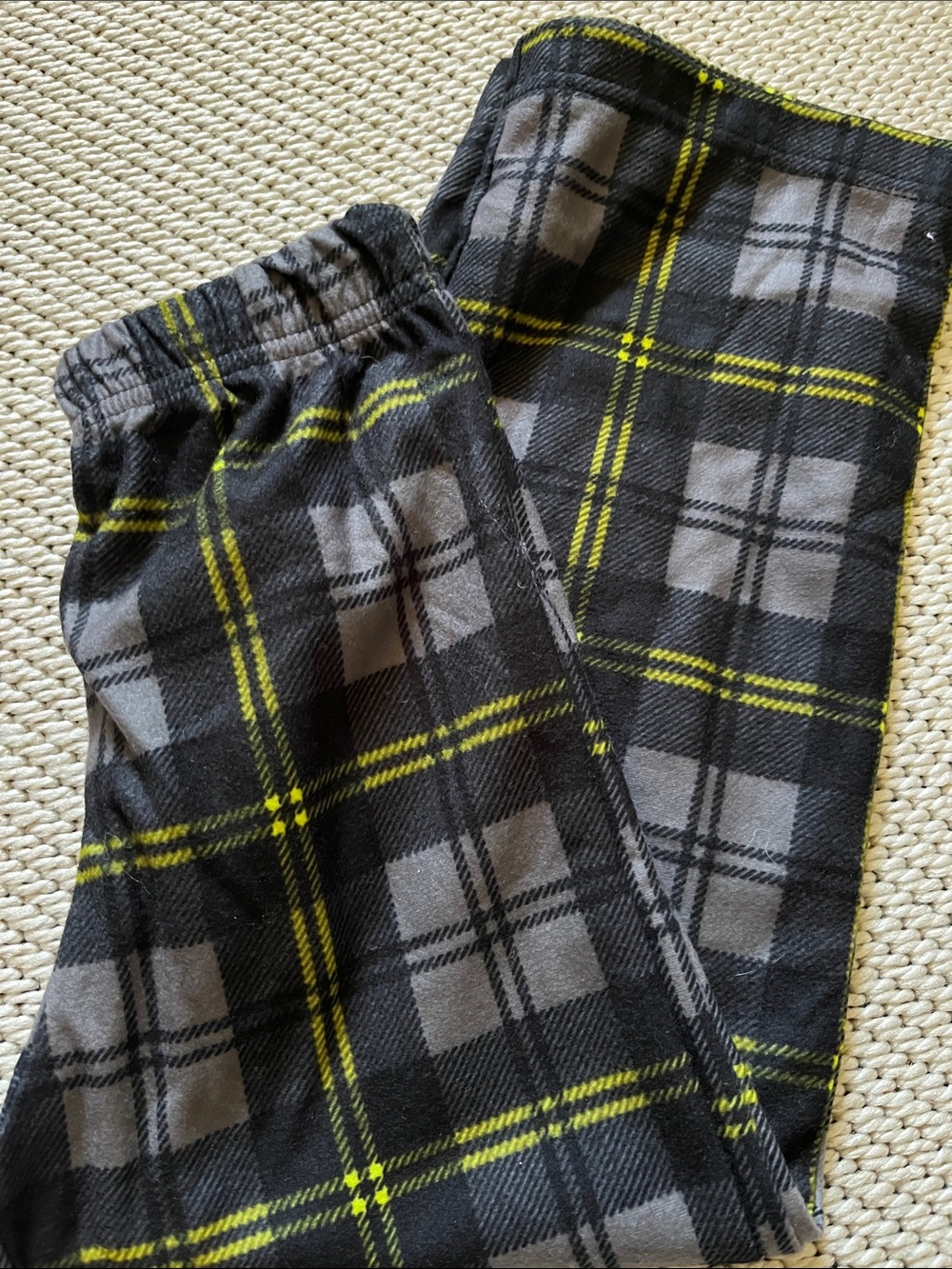 Pajamas pants boys new size XS 4-5 polyester